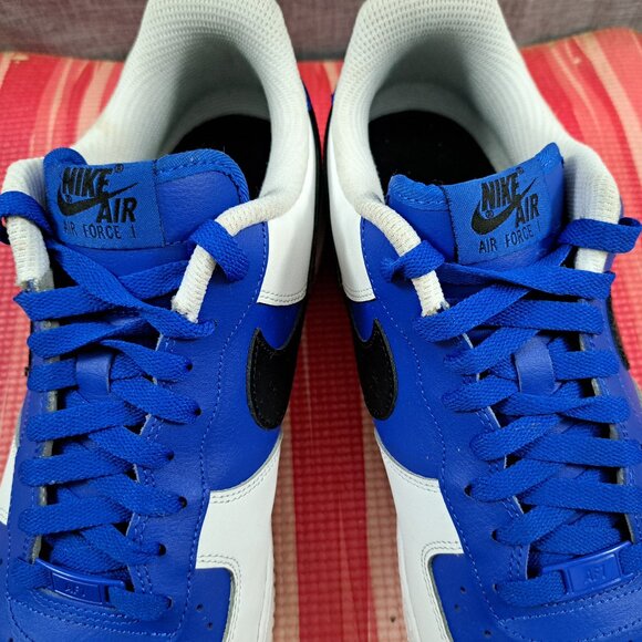 %Nike By You ID Air Force 1 One CT7875-994 Men\'s Size 11.5 Blue White - A2 main image 8